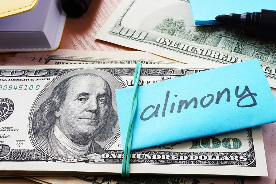 Spousal support, alimony payments concept - Jacksonville, IL
